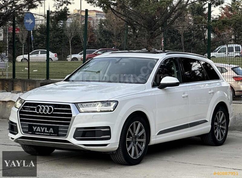 2018 - AUDİ Q7 - 4X4+252HP+BOYASIZ+DEĞİŞENSİZ+TRAMERSİZ+EMSALSİZ 3