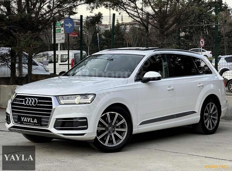 2018 - AUDİ Q7 - 4X4+252HP+BOYASIZ+DEĞİŞENSİZ+TRAMERSİZ+EMSALSİZ 2