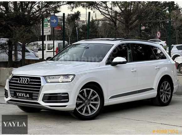 2018 - AUDİ Q7 - 4X4+252HP+BOYASIZ+DEĞİŞENSİZ+TRAMERSİZ+EMSALSİZ