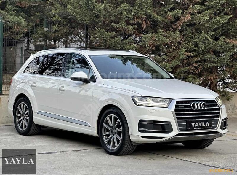 2018 - AUDİ Q7 - 4X4+252HP+BOYASIZ+DEĞİŞENSİZ+TRAMERSİZ+EMSALSİZ 4