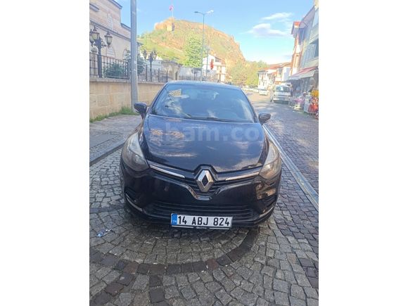Orjinal Yıldız Siyahı Renkli Sahibinden Renault Clio 1.5 DCI Joy 2017 Model