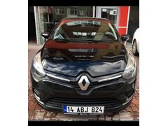 Orjinal Yıldız Siyahı Renkli Sahibinden Renault Clio 1.5 DCI Joy 2017 Model