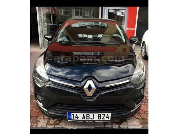 Orjinal Yıldız Siyahı Renkli Sahibinden Renault Clio 1.5 DCI Joy 2017 Model