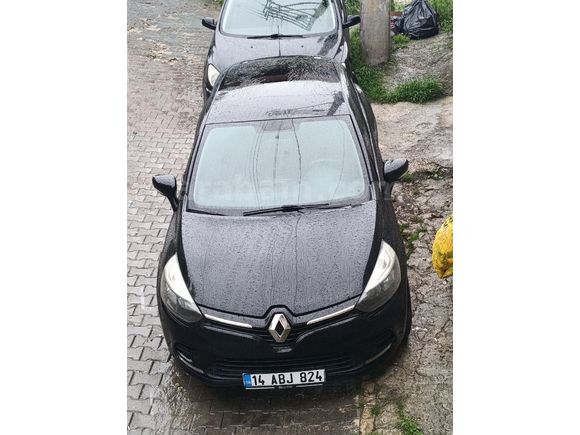 Orjinal Yıldız Siyahı Renkli Sahibinden Renault Clio 1.5 DCI Joy 2017 Model