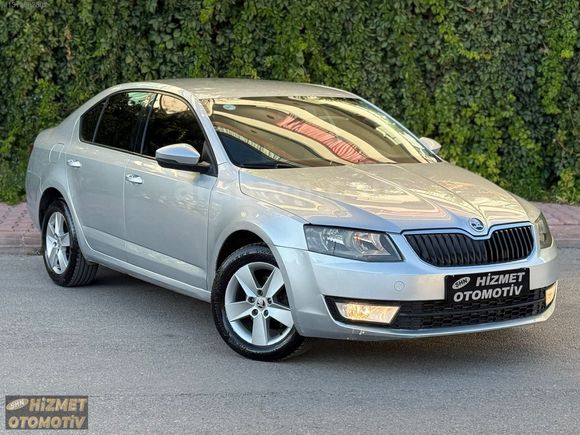 MASRAFSIZ 2014 MODEL SKODA OCTAVİA 1.6TDİ OPTİMAL SERVİS BAKIMLI