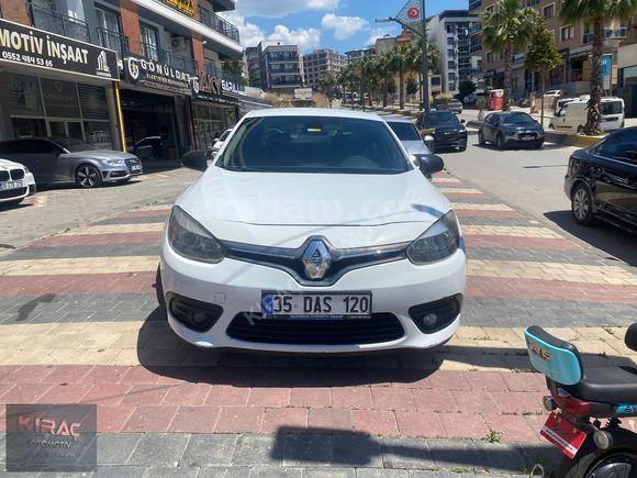 350 PEŞİNATLI 2016 RENAULT FLUENCE TOUCH 1.5 DCI 110 EDC