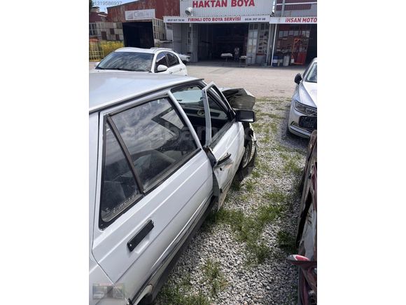 Tek taraflı kaza motor Şanzuman sağlam