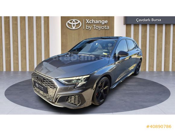 ÇAVDARLI TOYOTA PLAZA'DAN 2023 AUDİ A3 BLACK EDİTİON S LİNE