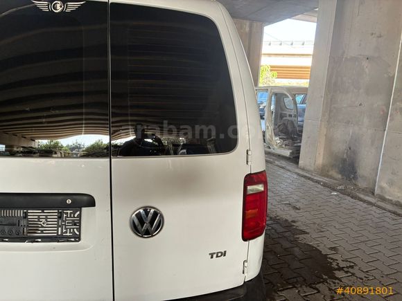 2016 VW CADDY MAXI 2.0 TDI*HURDA BELGELİ*TRAFİĞE ÇIKAMAZ*İzmir