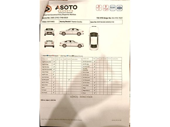Sahibinden Toyota Corolla 1.5 Dream 2023 Model