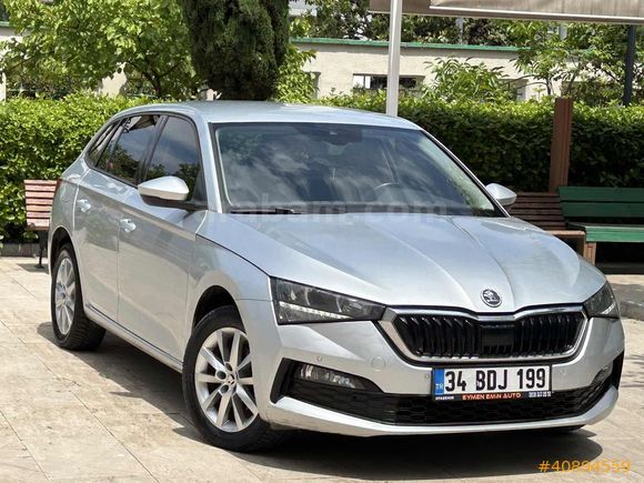 2020 SKODA SCALA DİZEL OTOMATİK %60 PEŞİNLE TAKSİT SATIŞ MEVCUT