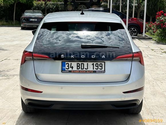 2020 SKODA SCALA DİZEL OTOMATİK %60 PEŞİNLE TAKSİT SATIŞ MEVCUT