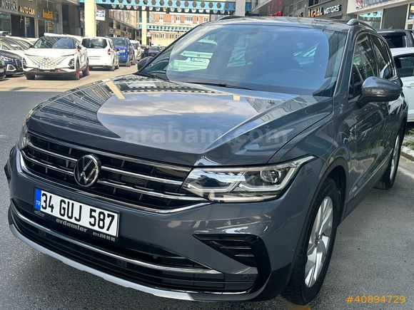 ERDEMLER'DEN 2023 VW TİGUAN 1.5TSI ELEGANCE 150HP CAM TAVAN FULL