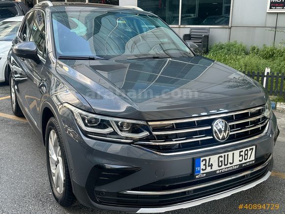 ERDEMLER'DEN 2023 VW TİGUAN 1.5TSI ELEGANCE 150HP CAM TAVAN FULL