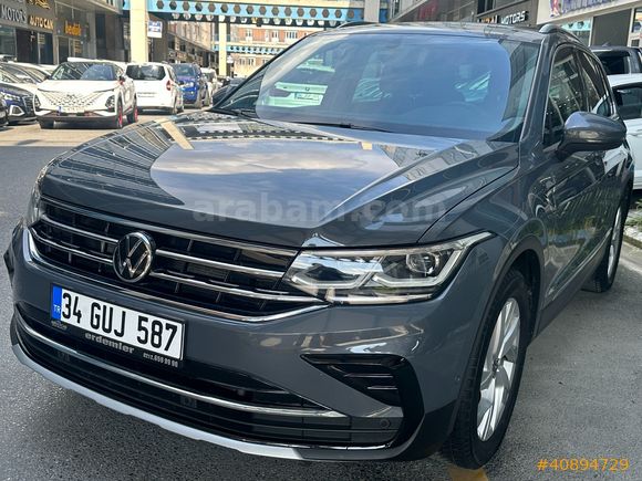 ERDEMLER'DEN 2023 VW TİGUAN 1.5TSI ELEGANCE 150HP CAM TAVAN FULL