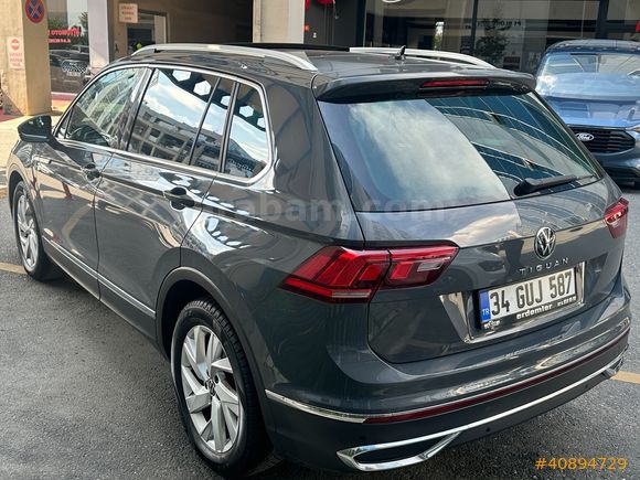 ERDEMLER'DEN 2023 VW TİGUAN 1.5TSI ELEGANCE 150HP CAM TAVAN FULL
