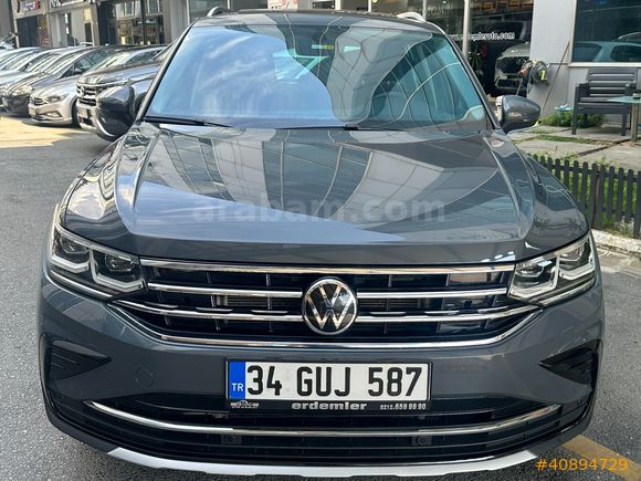 ERDEMLER'DEN 2023 VW TİGUAN 1.5TSI ELEGANCE 150HP CAM TAVAN FULL