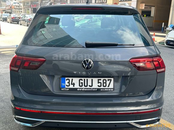 ERDEMLER'DEN 2023 VW TİGUAN 1.5TSI ELEGANCE 150HP CAM TAVAN FULL
