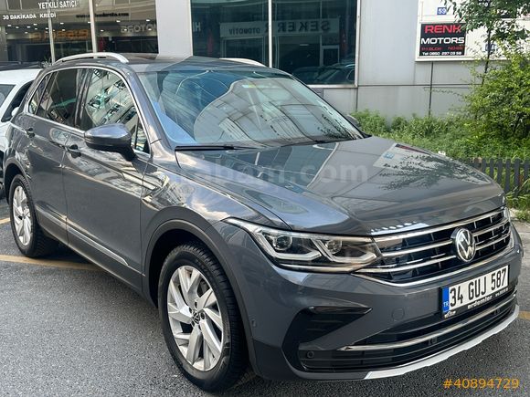 ERDEMLER'DEN 2023 VW TİGUAN 1.5TSI ELEGANCE 150HP CAM TAVAN FULL