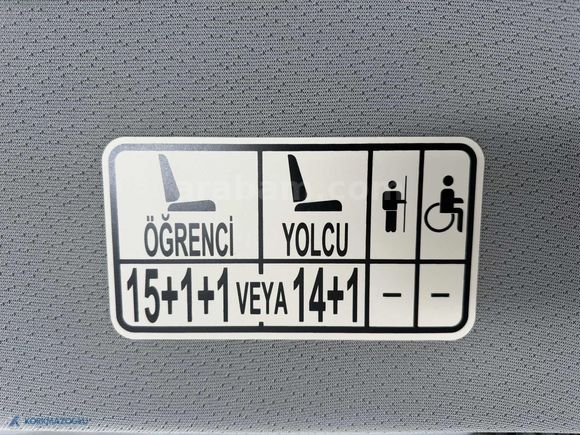 2016 MERCEDES SPRINTER ORJİNAL EKO PLUS 16+1 OKUL TAŞITI