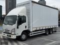 BOYASIZ 2021 ISUZU NPR 3D KLİMALI UZUN ŞASE KAYAR TENTELİ Y.SERV