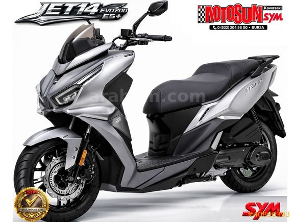 MOTOSUN'DAN SYM JET 14 EVO E5+ KREDİ KARTINA 12 TAKSİT