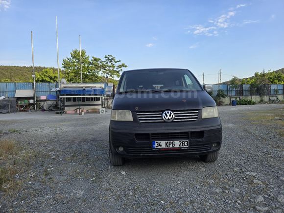 Sahibinden Volkswagen Transporter 1.9 TDI City Van 2008 Model  340.000 km Siyah
