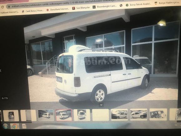 Sahibinden Volkswagen Caddy 1.6 TDI Maxı Değişensiz ,1parca boya,hasar kayıtsızKonya