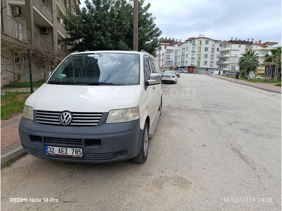 Sahibinden Volkswagen Transporter 1.9 TDI Camlı Van 2006 Model  390.000 km Beyaz