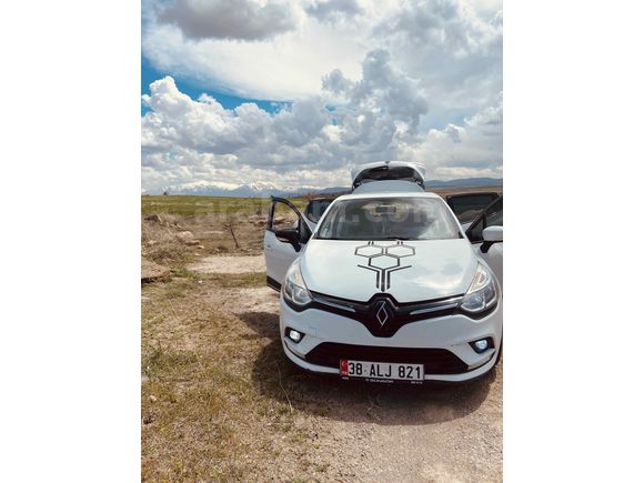 Sahibinden Renault Clio 1.5 dCi tuhc 2018 Model  169.500 km Beyaz