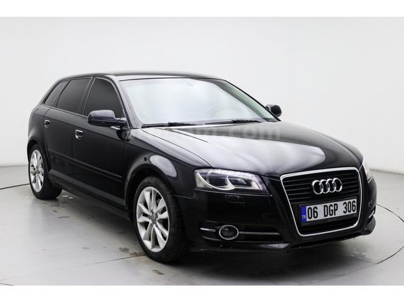 Sahibinden Audi A3 Sportback 1.6 TDI Ambition 2012 Model  200.000 km Siyah