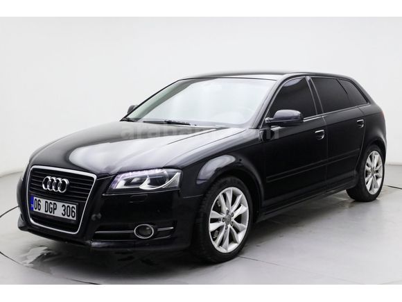 Sahibinden Audi A3 Sportback 1.6 TDI Ambition 2012 Model  200.000 km Siyah