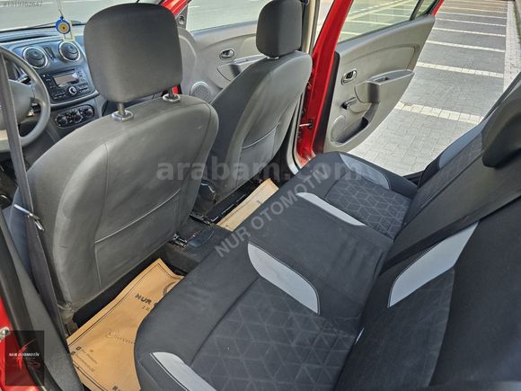 BOYASIZ 107.000KMDE BAKIMLI 2014 DACİA STEPWAY 1.5 DCİ
