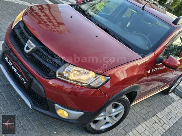 BOYASIZ 107.000KMDE BAKIMLI 2014 DACİA STEPWAY 1.5 DCİ