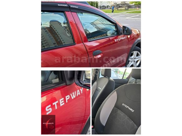 BOYASIZ 107.000KMDE BAKIMLI 2014 DACİA STEPWAY 1.5 DCİ