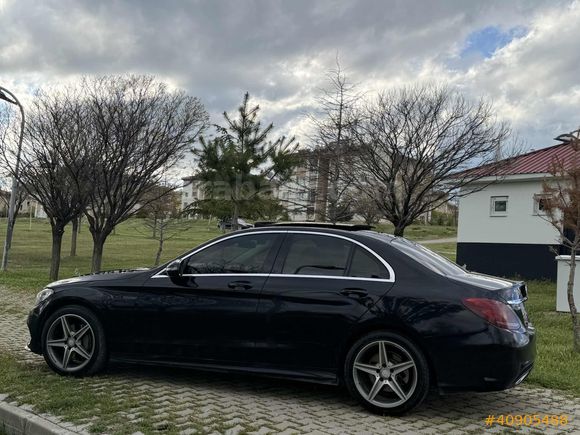 2015 C200 D EXCLUSİVE İMZALI SERİ AMG GÖRÜMÜM İÇİ BEJ CAM TAVAN