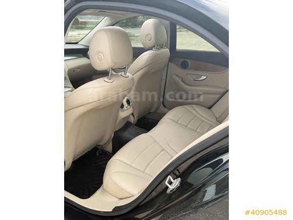 2015 C200 D EXCLUSİVE İMZALI SERİ AMG GÖRÜMÜM İÇİ BEJ CAM TAVAN