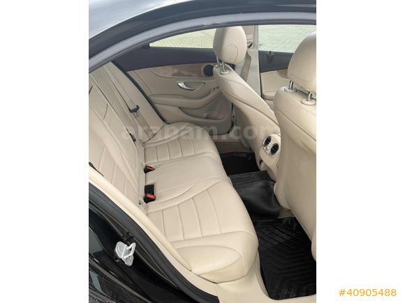 2015 C200 D EXCLUSİVE İMZALI SERİ AMG GÖRÜMÜM İÇİ BEJ CAM TAVAN