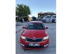 Sahibinden Skoda Rapid 1.4 TDI GreenTec Spaceback Style 2016 Model Mardin 197.000 km Kırmızı
