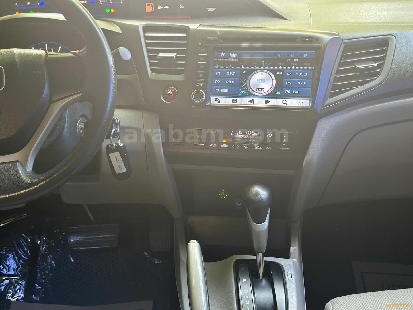 Galeriden Honda Civic 1.6i VTEC Dream 2016 Model İzmir 152.000 km Beyaz 6