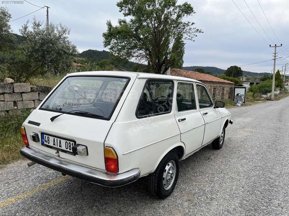 YÖRÜK OTO"dan 87 ORİJİNAL FULL BAKIMLI RENAULT 12