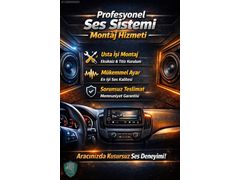 OTO SES SİSTEMİ İŞÇİLİĞİ | TEMİZ TESİSAT | PARAZİTSİZ MONTAJ