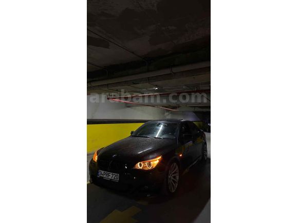 Sahibinden BMW 5 Serisi 520d Sport 2008 Model  373.000 km Siyah