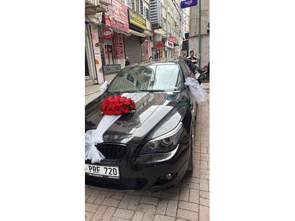 Sahibinden BMW 5 Serisi 520d Sport 2008 Model  373.000 km Siyah