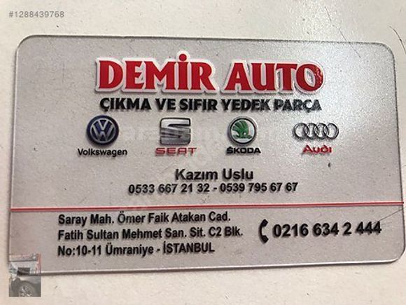 Volkswagen 2.0 TDİ CXF Transporter Kule Motor