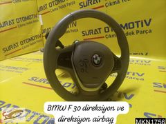 BMW F30 DİREKSİYON SİMİDİ BEJ KREM ÇIKMA