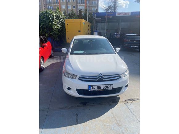 Sahibinden Citroen C-Elysée 1.6 HDi Attraction 2015 Model  185.250 km Beyaz