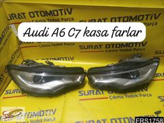 AUDİ A6 C7 SAĞ SOL ÖN FAR ÇIKMA