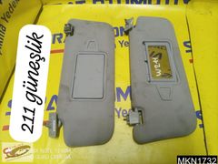 MERCEDES W211 SAĞ SOL GÜNEŞLİK ÇIKMA