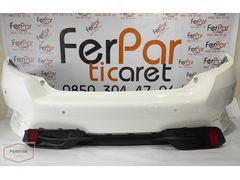Honda Civic FC5 Orjinal Beyaz Arka Tampon 2016 - 2021
